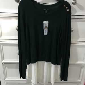 APT9 Long sleeve sweater
